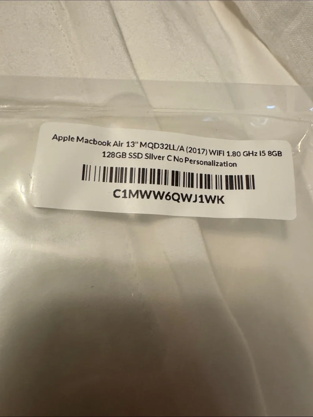 Apple MacBook Air Laptop - Silver 13” Excellent condition